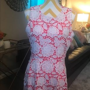Karl Lagerfeld NWOT size 12 dress coral